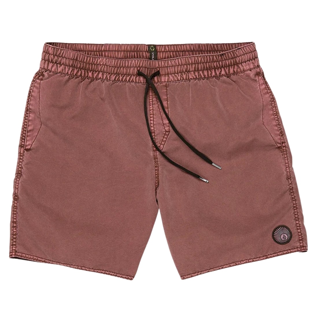 Volcom Center Trunk 17&quot; Shorts - Bordeaux Brown - Mens Walk Shorts by Volcom