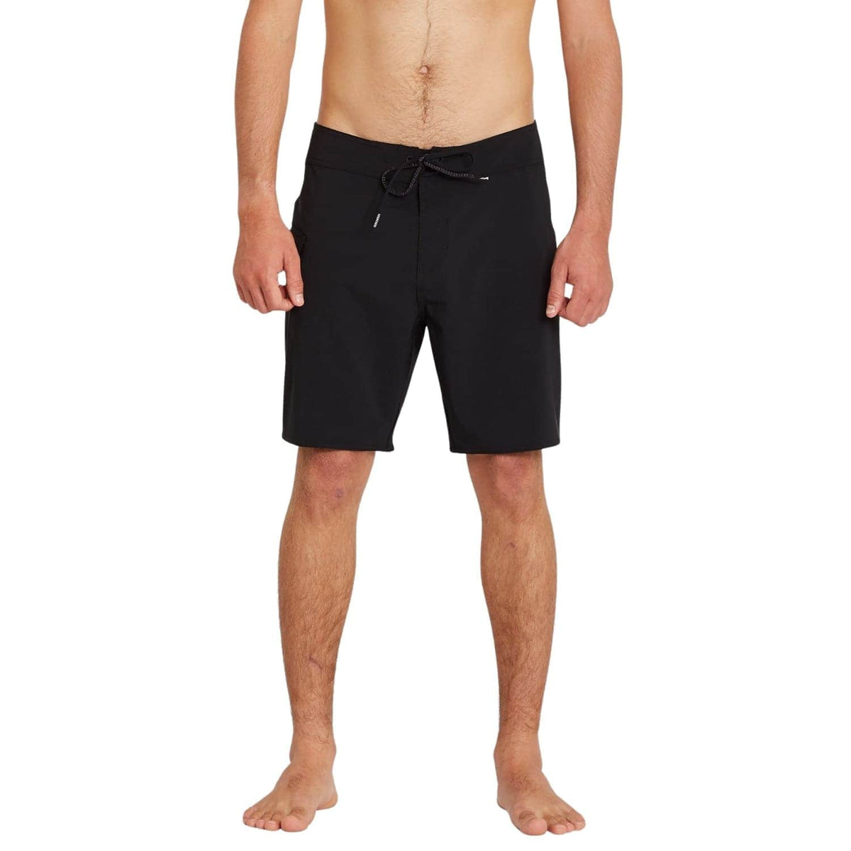 Volcom Lido Solid Mod 18 Boardshorts - Black - Mens Boardshorts by Volcom