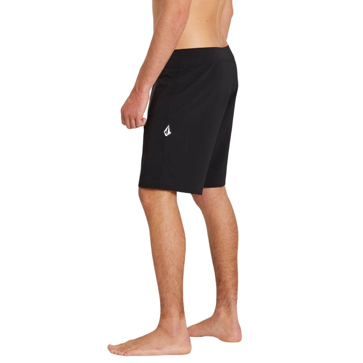 Volcom Lido Solid Mod 18 Boardshorts - Black - Mens Boardshorts by Volcom