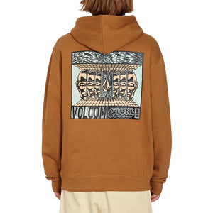 Volcom Puffstone Pullover Hoodie - Rubber - Mens Pullover Hoodie by Volcom