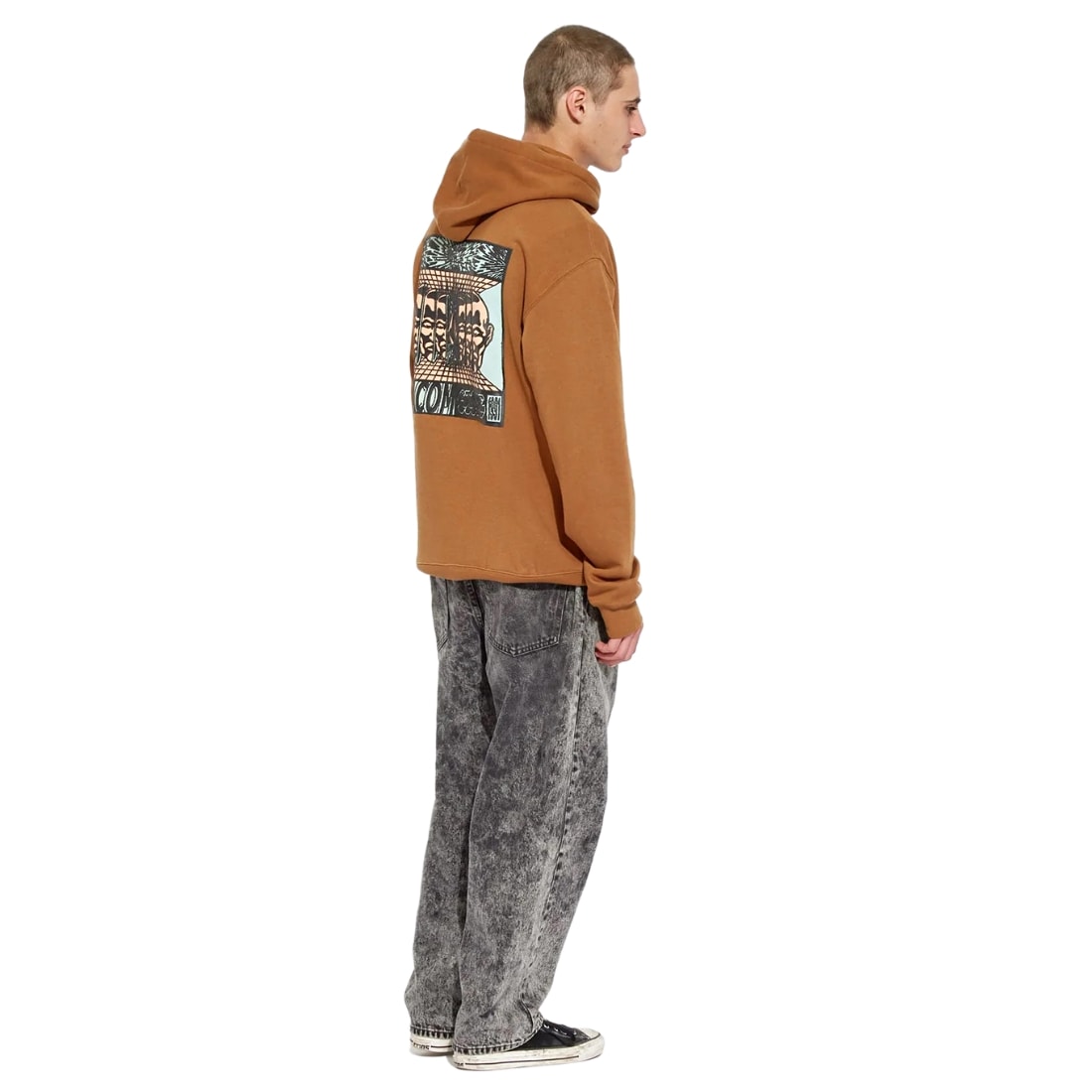 Volcom Puffstone Pullover Hoodie - Rubber - Mens Pullover Hoodie by Volcom