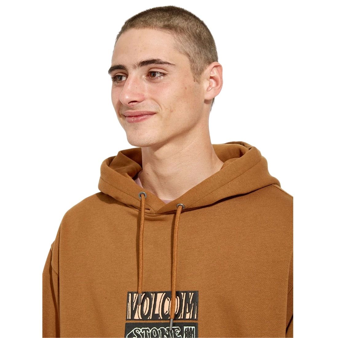 Volcom Puffstone Pullover Hoodie - Rubber - Mens Pullover Hoodie by Volcom