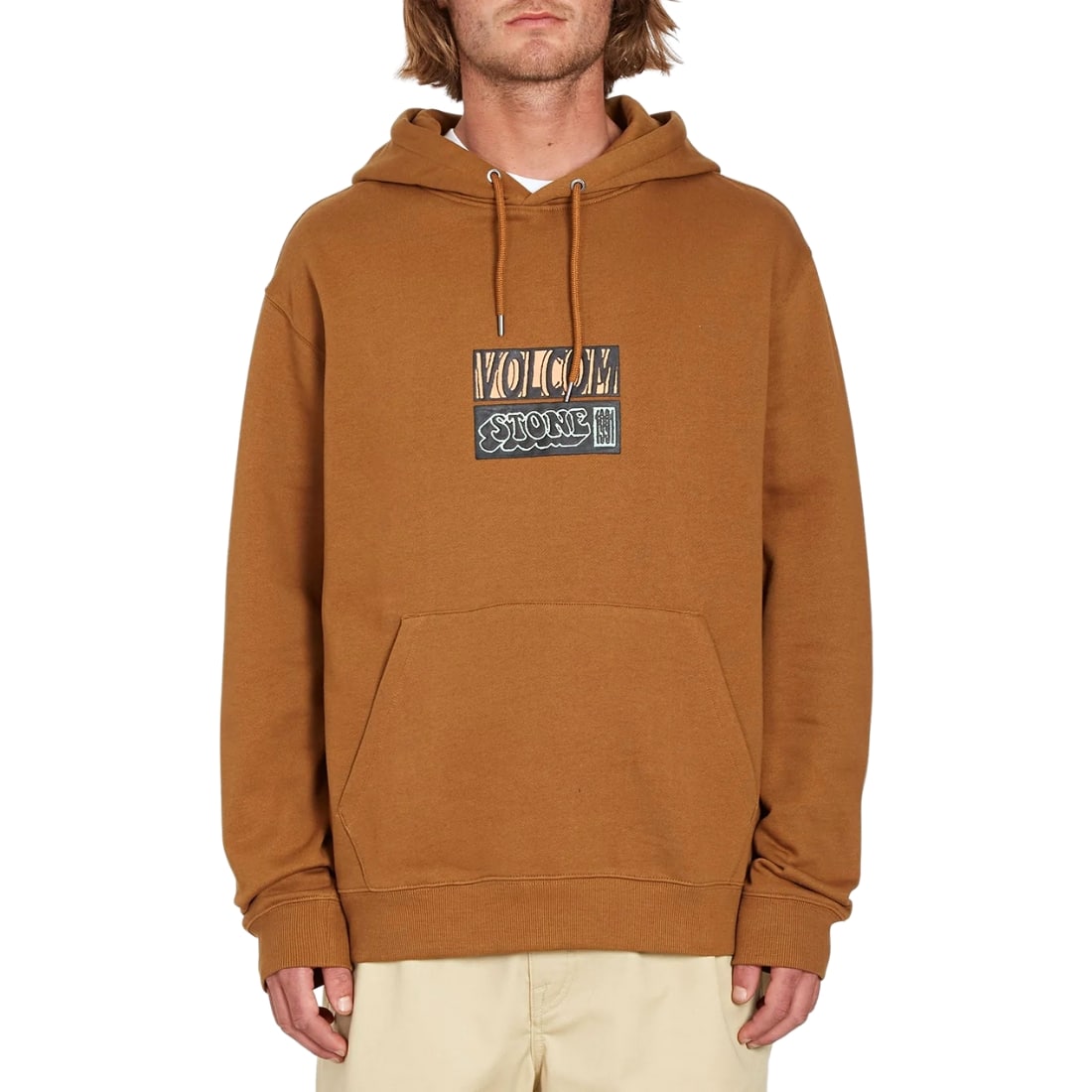 Volcom Puffstone Pullover Hoodie - Rubber - Mens Pullover Hoodie by Volcom