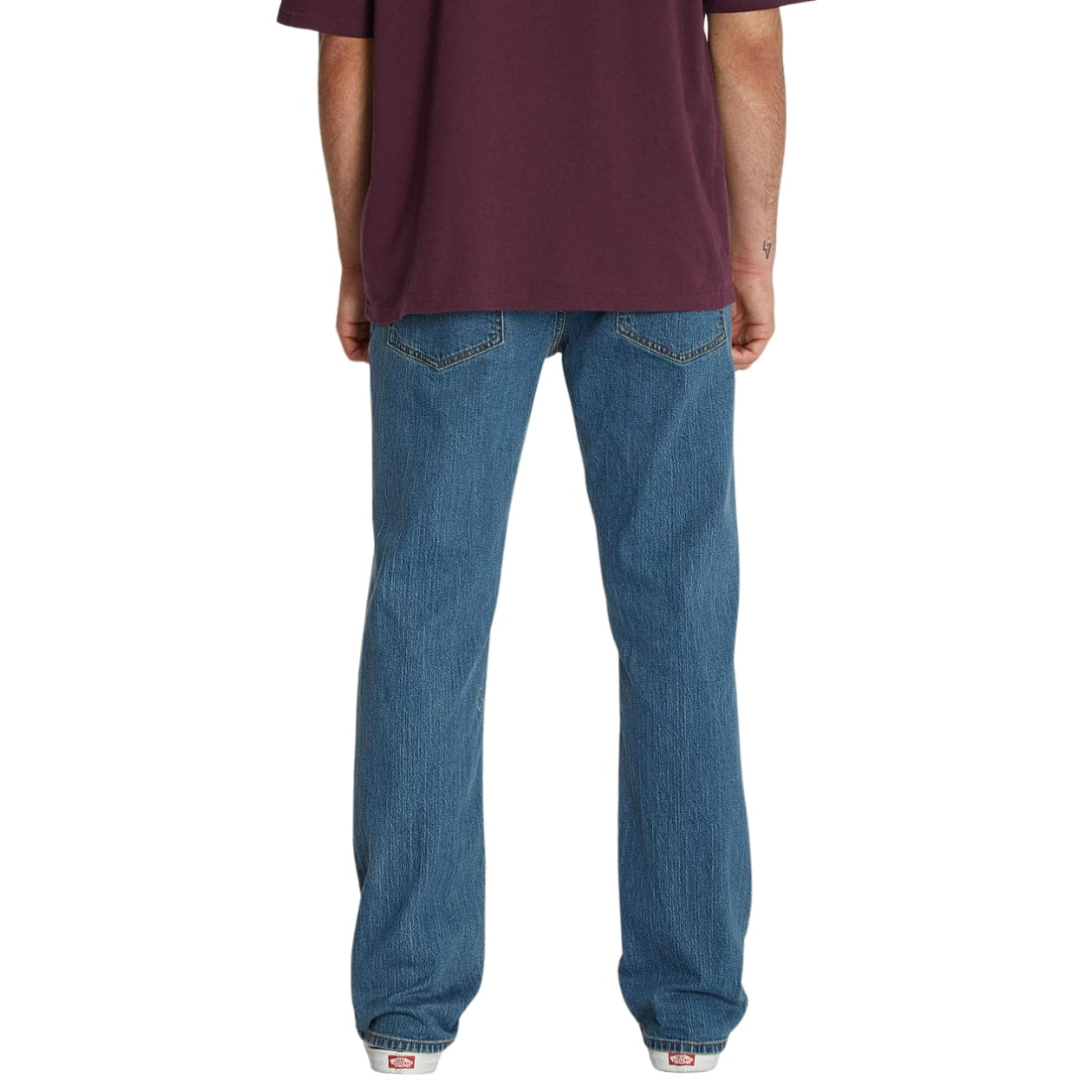 Volcom Solver Denim - Aged Indigo - Mens Regular/Straight Denim Jeans by Volcom