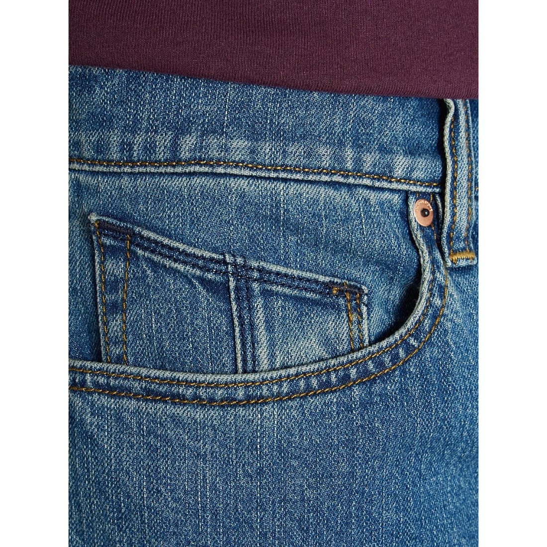 Volcom Solver Denim - Aged Indigo - Mens Regular/Straight Denim Jeans by Volcom