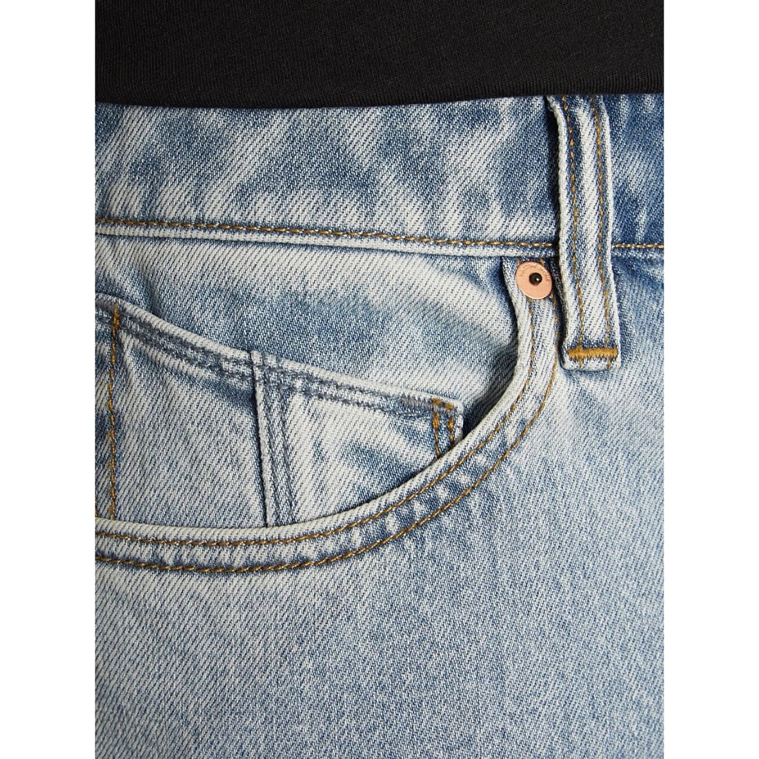 Volcom Solver Denim - Heavy Worn Faded - Mens Regular/Straight Denim Jeans by Volcom