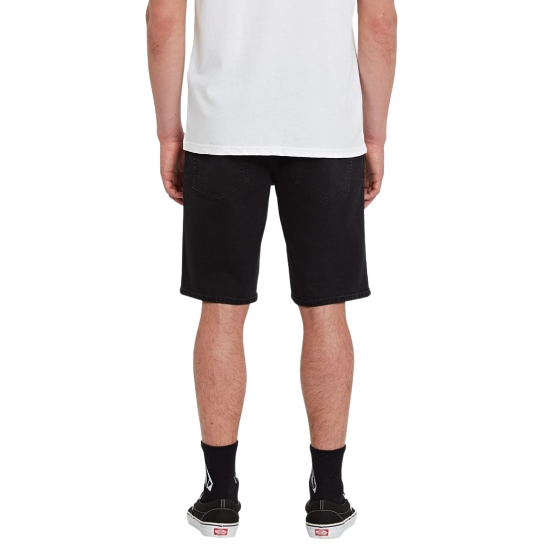 Volcom Solver Denim Shorts - Blackout - Mens Denim Shorts by Volcom