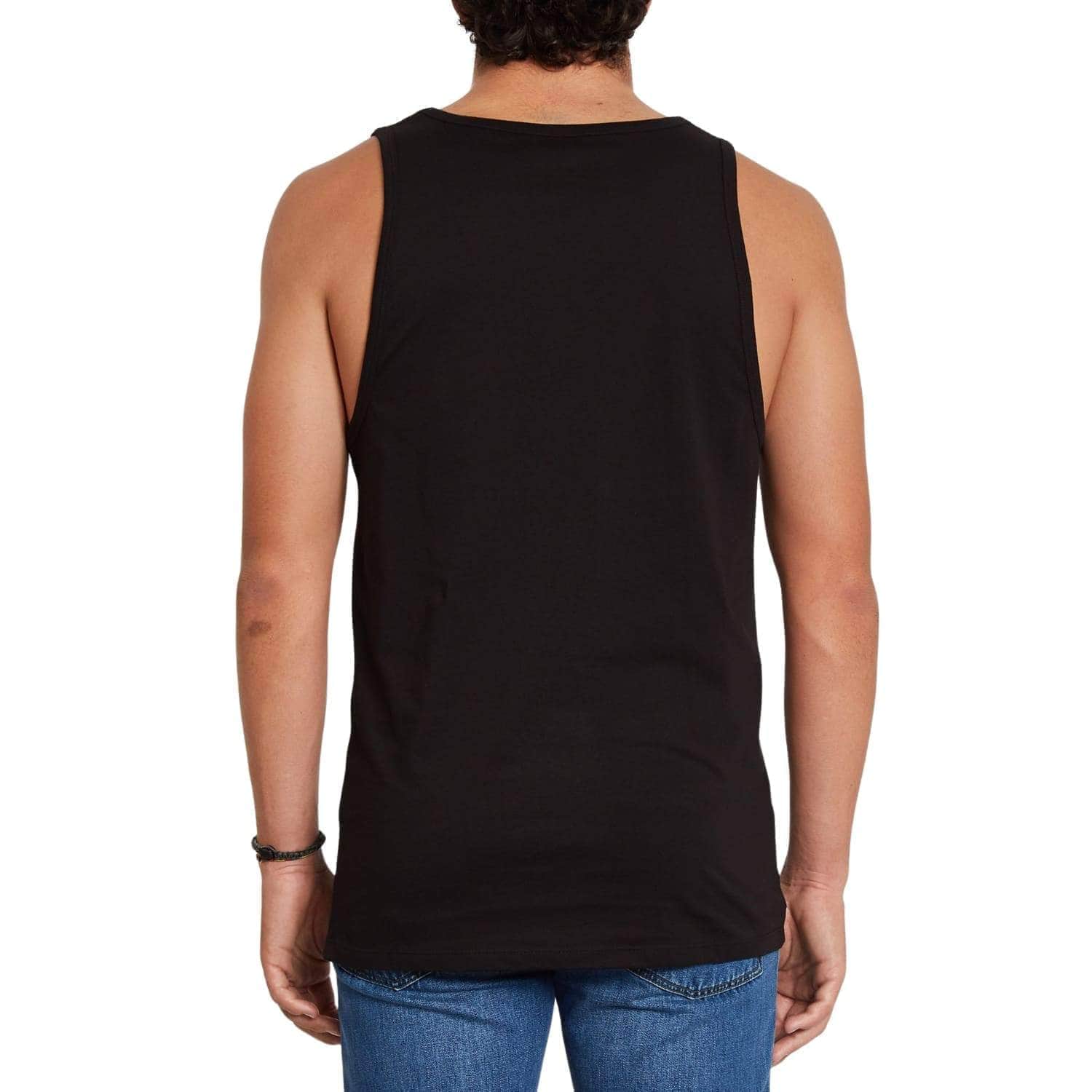 Volcom Stone Blanks Tank Top Vest - Black - Mens Surf Brand Vest/Tank Top by Volcom