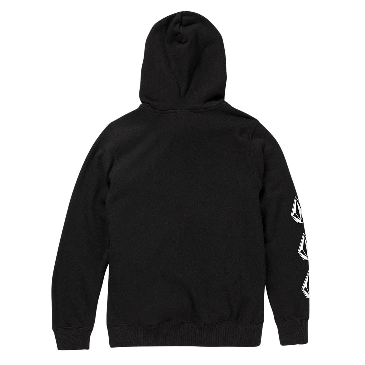 Volcom Youth Boys Iconic Stone Pullover Hoodie - Black