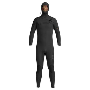 Xcel Mens Comp X 5.5/4.5mm Hooded Wetsuit 2022/23 - Black - Mens Full Length Wetsuit by Xcel
