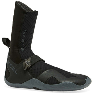 Xcel 7mm Infiniti Round Toe Wetsuit Boots - Black - Round Toe Wetsuit Boots by Xcel