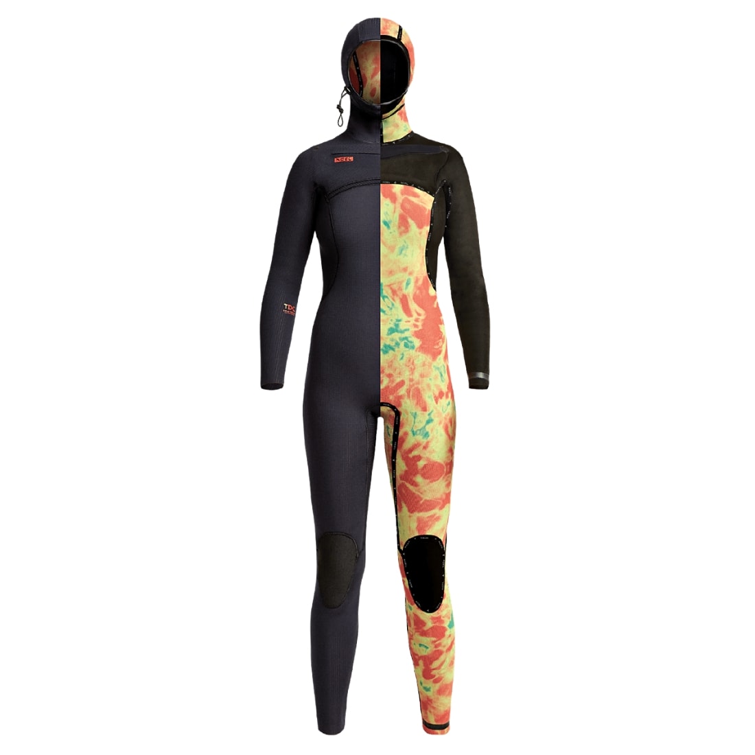 Xcel Womens Comp X 5.5/4.5mm Hooded Wetsuit 2022/23 - Black - Womens Full Length Wetsuit by Xcel