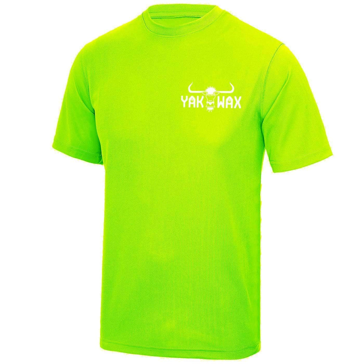 Yakwax Kids OG Logo Sports Cool T-Shirt Electric Green - Boys Skate Brand T-Shirt by Yakwax