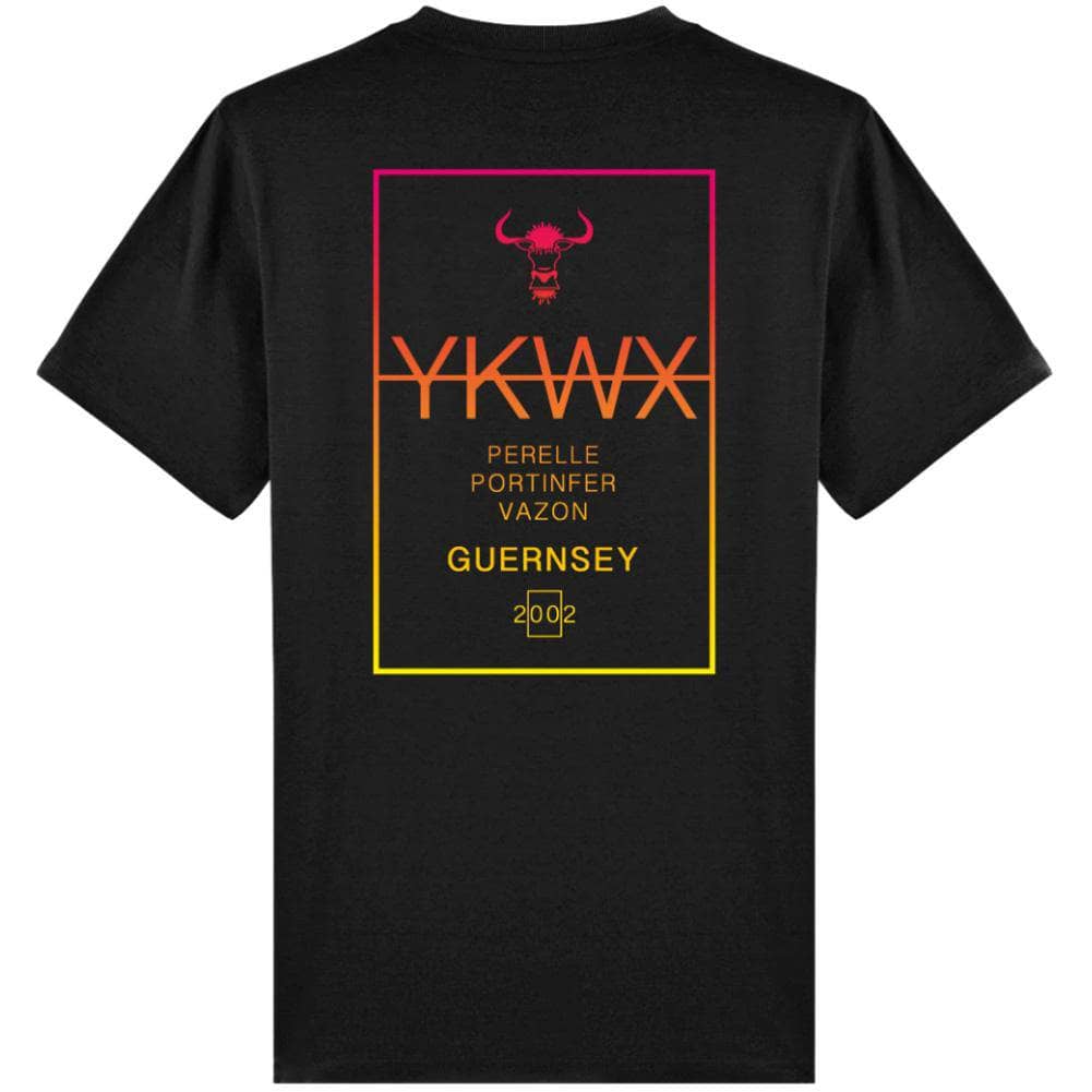 Yakwax Line Up T-Shirt Black/Fire