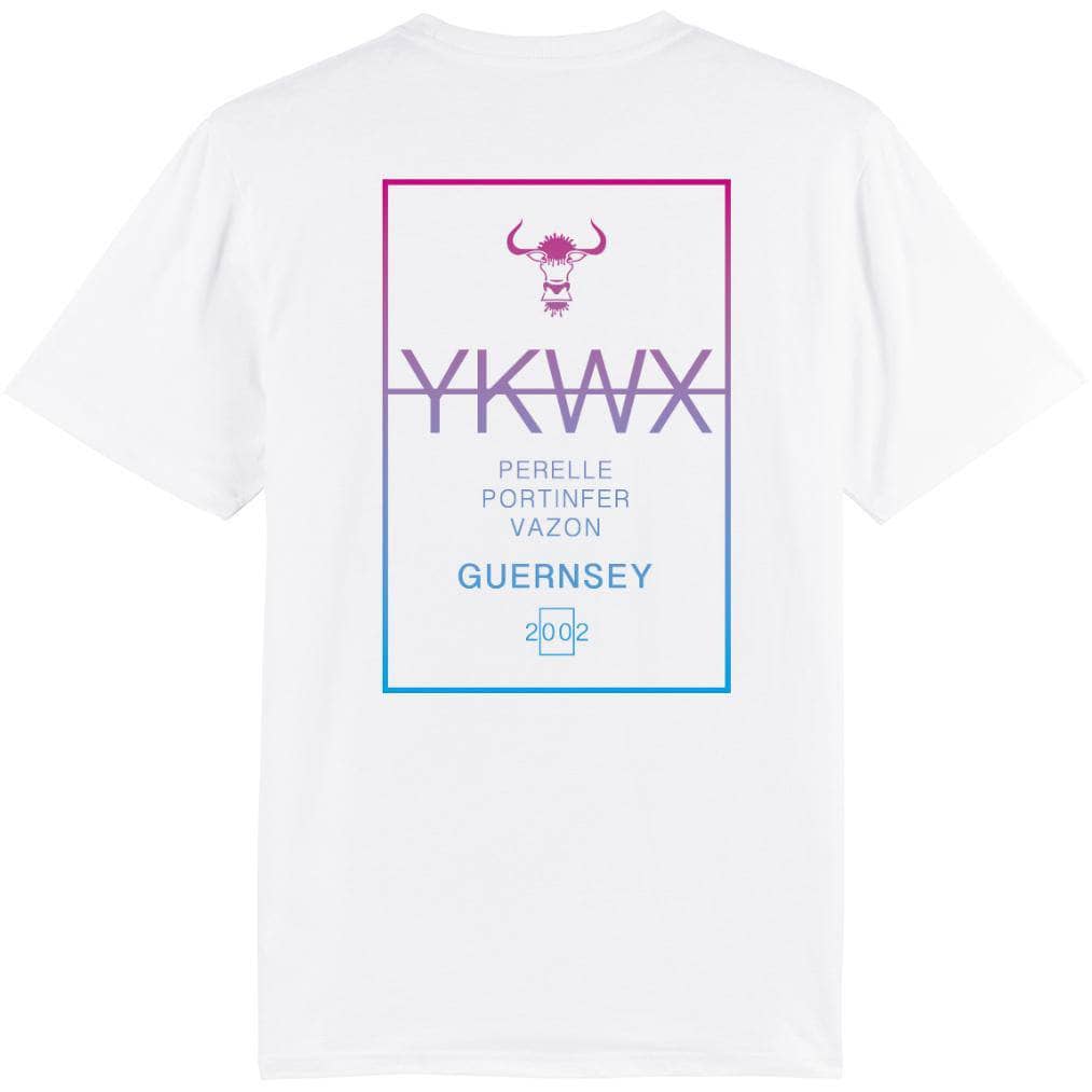 Yakwax Line Up T-Shirt White/Neptune