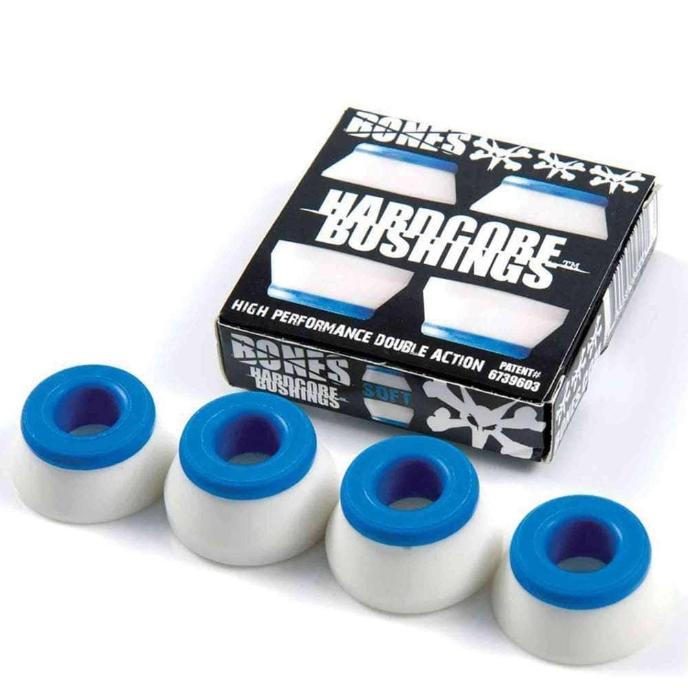 Bones Hardcore Bushings in Blue/White Skateboard Bushings by Bones