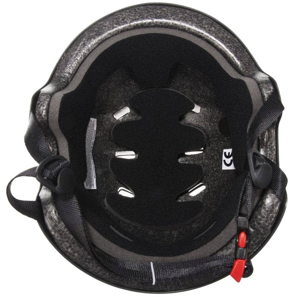 Bullet Grom Kids Deluxe Skateboard Helmet - Matt Black Skateboard Helmet by Bullet