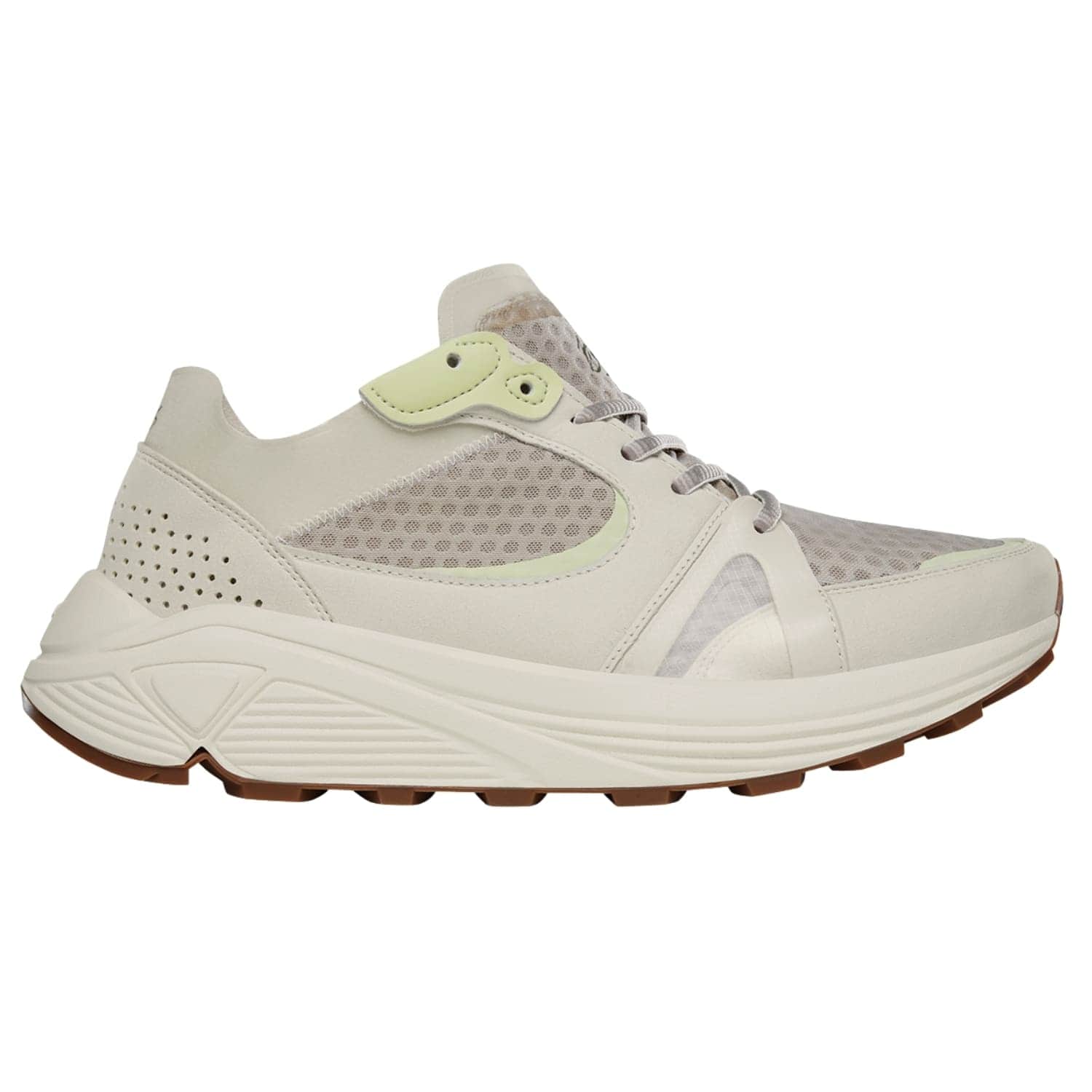 eS Accel Remastered Running Shoes White Green - Mens Skate Shoes by eS