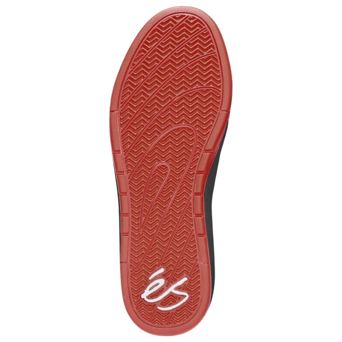 Es Stylus Mid X Wade Desarmo Skate Shoes - Black/Red - Mens Skate Shoes by eS