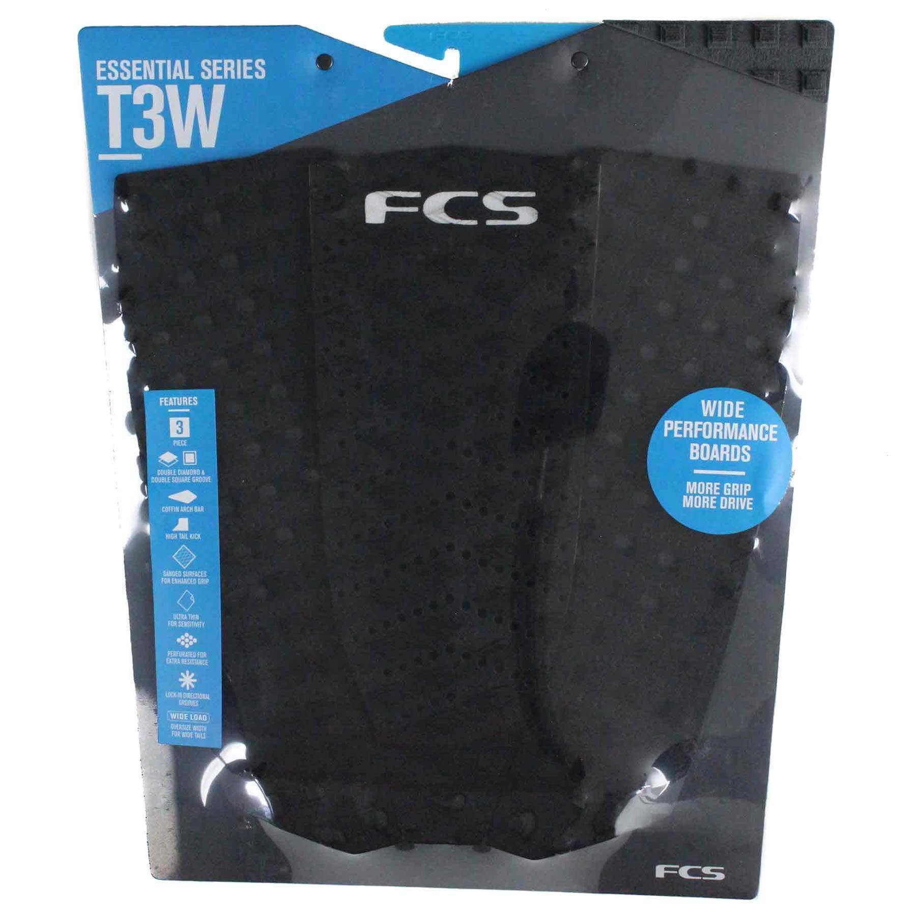 FCS T-3W Surfboard Tail Pad 3 Piece Tail Pad by FCS O/S (one size)