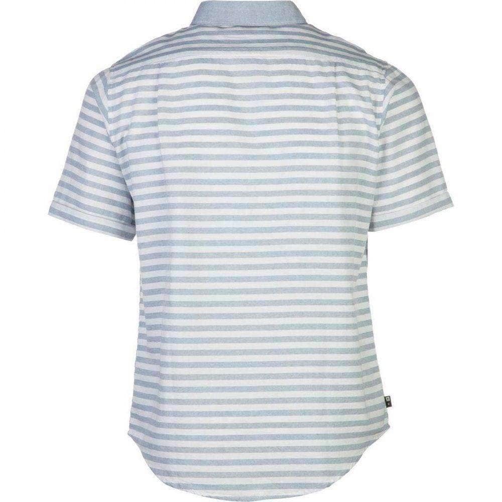 Fourstar Mens Koston Short Sleeve Shirt in White Mens Casual Shirt by Fourstar