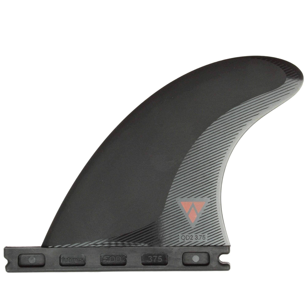Futures Alpha 3.75 Quad Rear Surfboard Fins Futures Single Tab Fins by Futures Small Fins