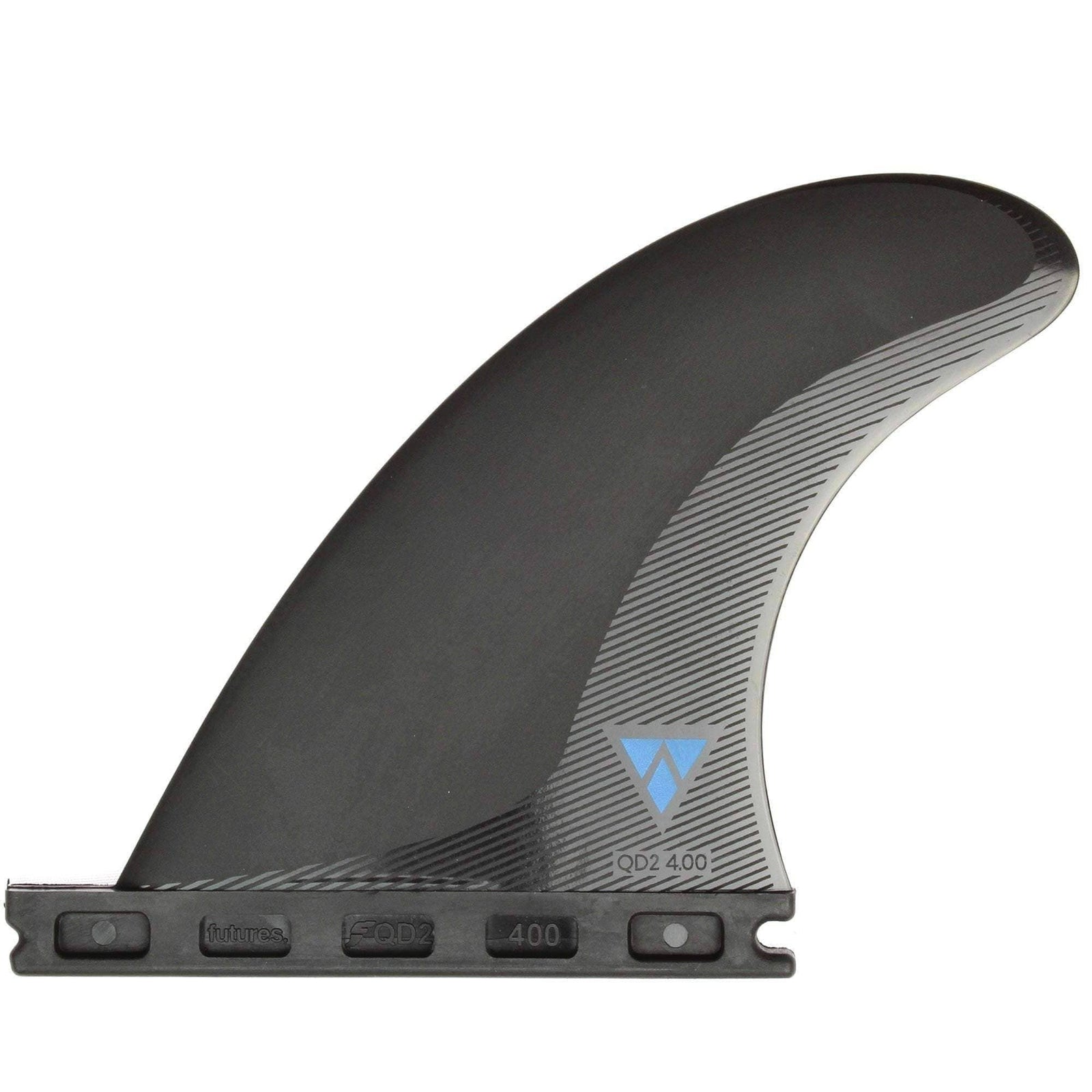 Futures Alpha 4.00 Quad Rear Surfboard Fins Futures Single Tab Fins by Futures Medium Fins