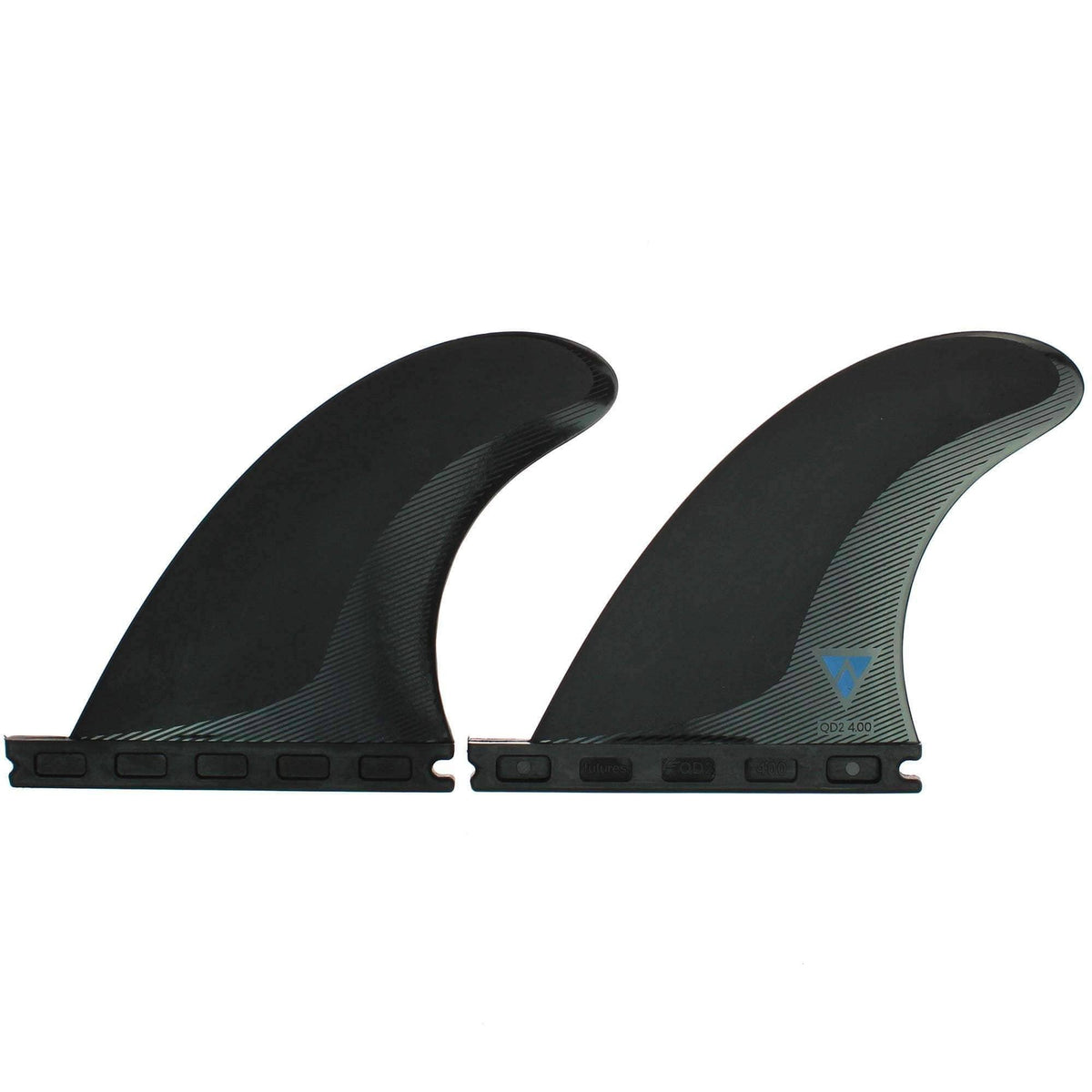 Futures Alpha 4.00 Quad Rear Surfboard Fins Futures Single Tab Fins by Futures Medium Fins
