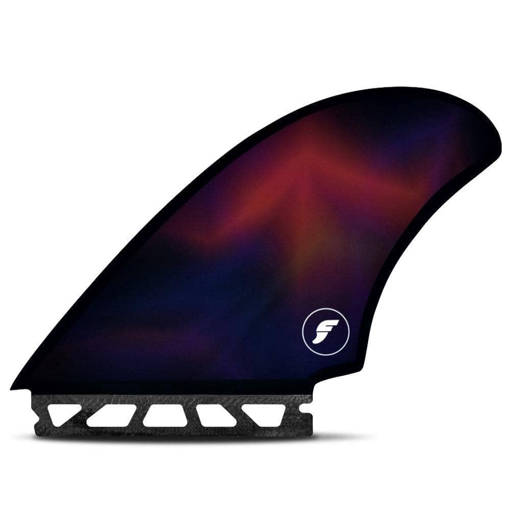 Futures Rob Machado Seaside Quad Fins Honeycombe Black Swirl O/S (one size) Futures Single Tab Fins by Futures