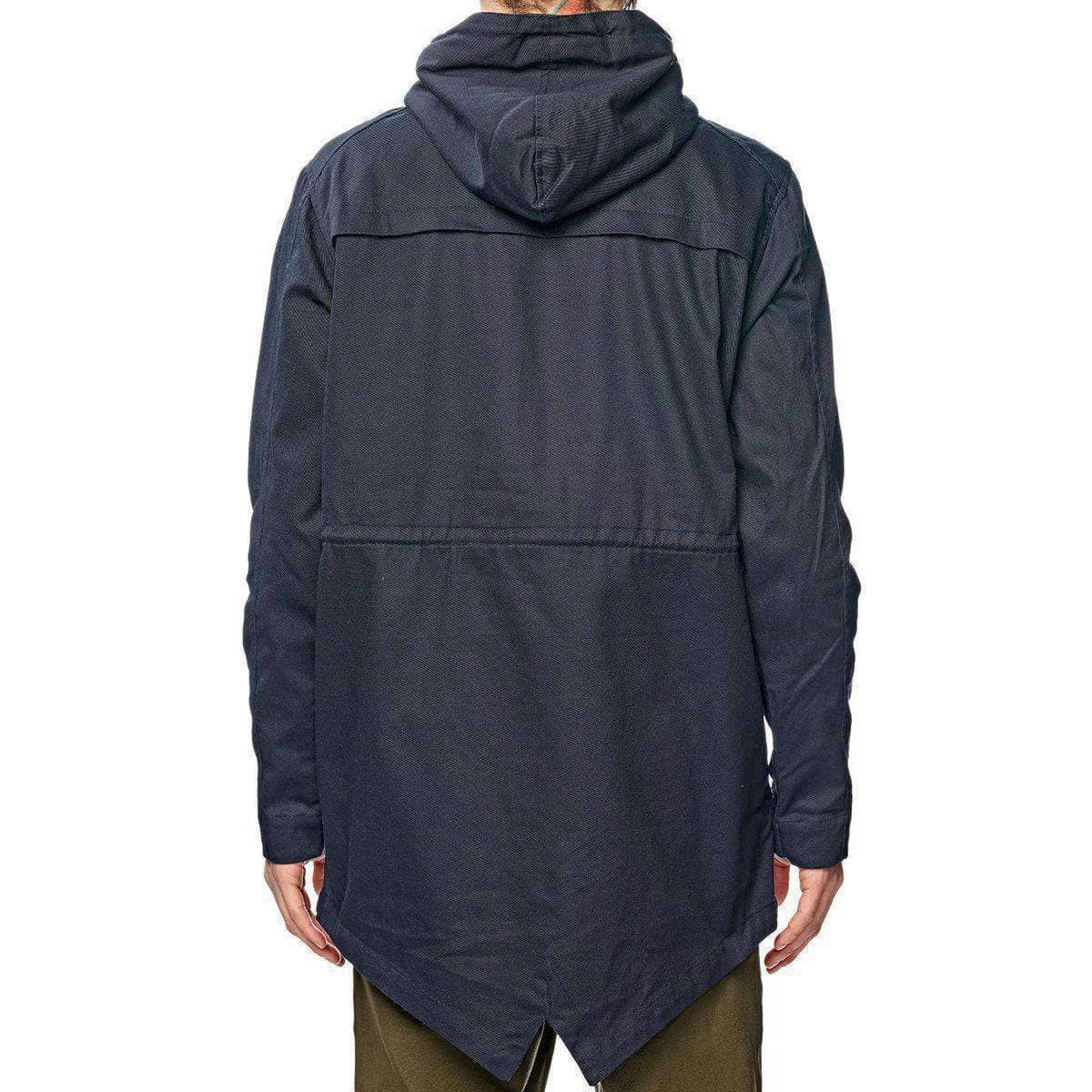 Globe Goodstock Thermal Fishtail Jacket - Steel Mens Insulated Jacket by Globe