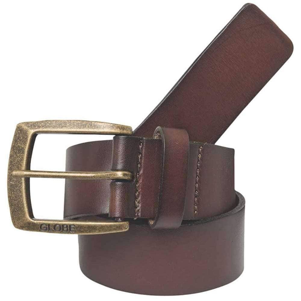 Jack Marc Brown Leather Belt For Men Casual & Office Wear