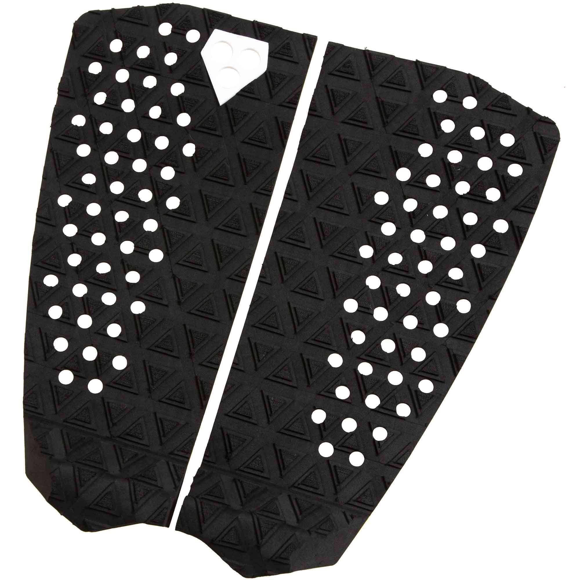 Gorilla Dos Black Surfboard Tail Pad 2 Piece Tail Pad by Gorilla Surf