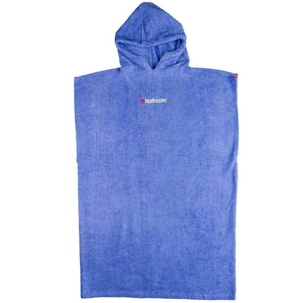 Northcore Beach Basha Childrens Changing Robe Towel Blue Changing Robe Poncho Towel by Northcore O/S (one size)