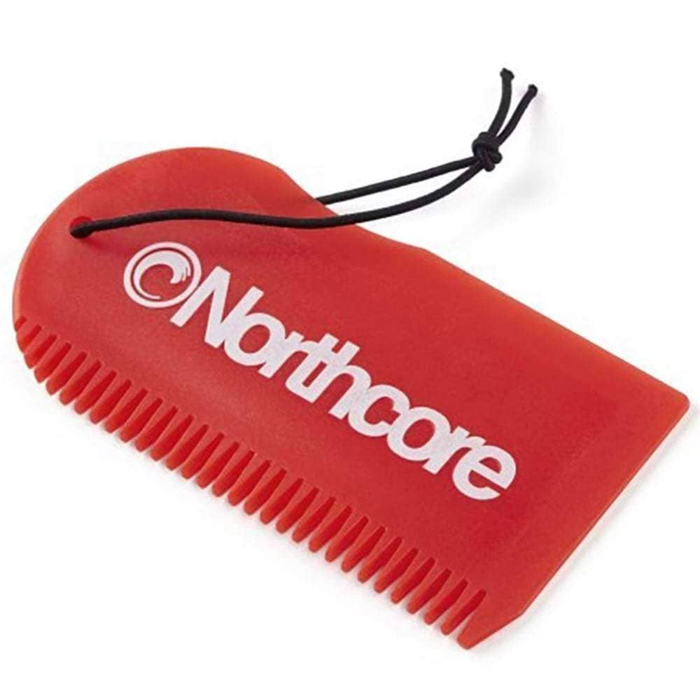 Northcore Surf Wax Comb in Red Surf Wax Remover by Northcore O/S (one size)
