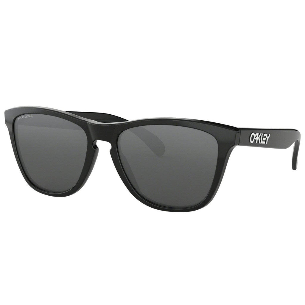 Oakley Frogskins Sunglasses - Polished Black - Prizm Black Iridium