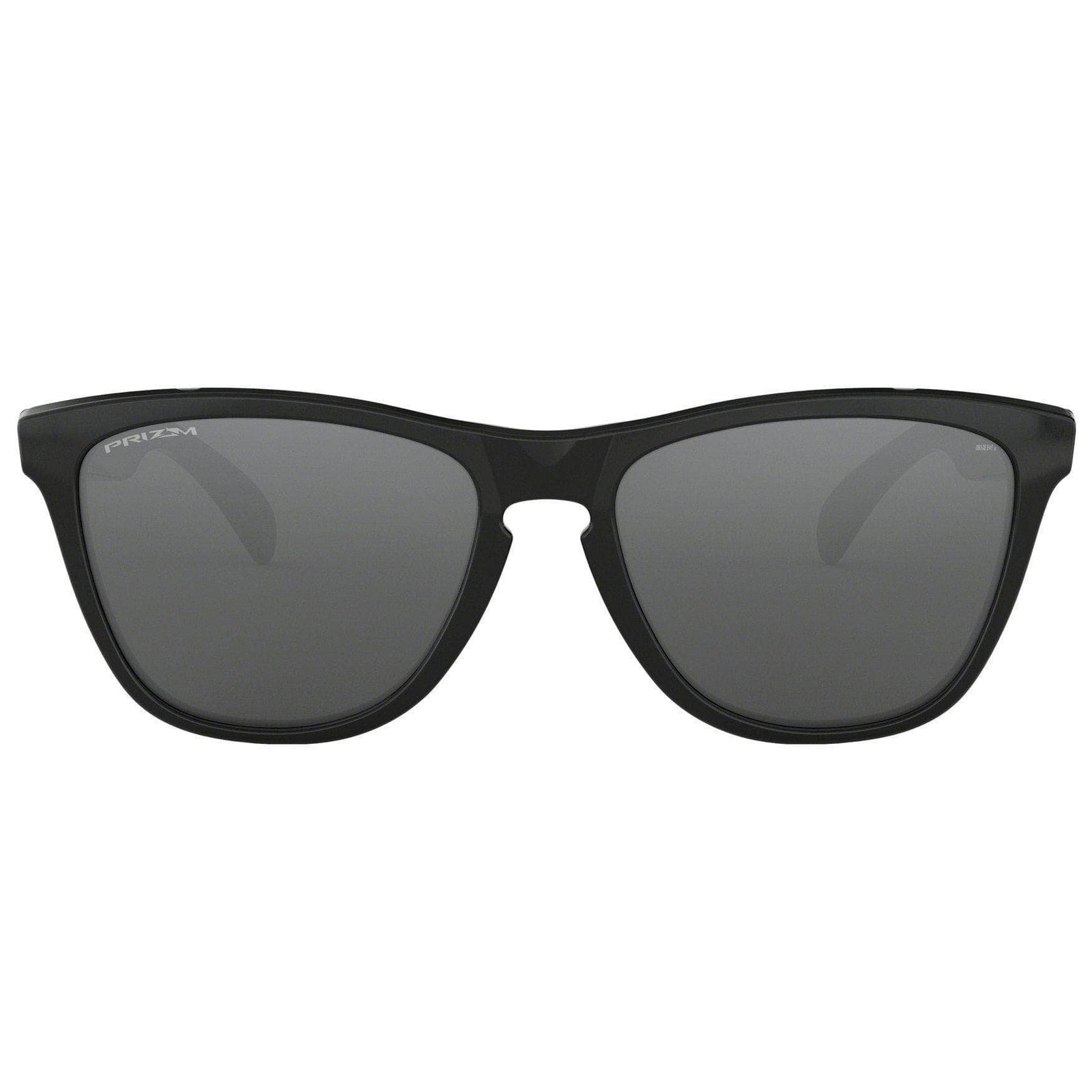 Oakley Frogskins Sunglasses - Polished Black - Prizm Black Iridium Round Sunglasses by Oakley O/S (one size)