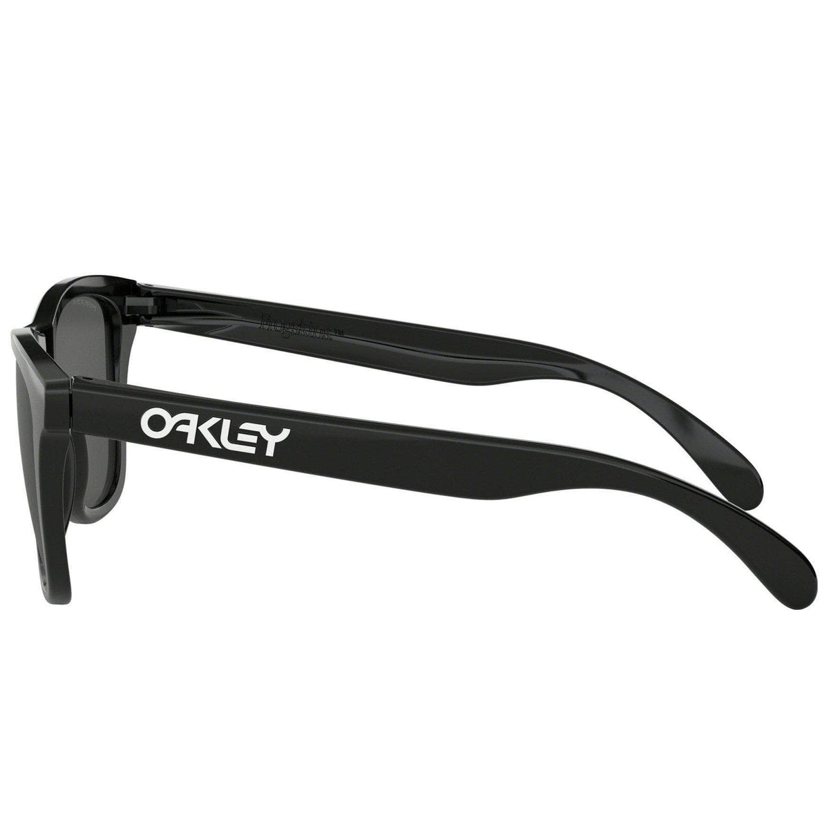 Oakley Frogskins Sunglasses - Polished Black - Prizm Black Iridium Round Sunglasses by Oakley O/S (one size)