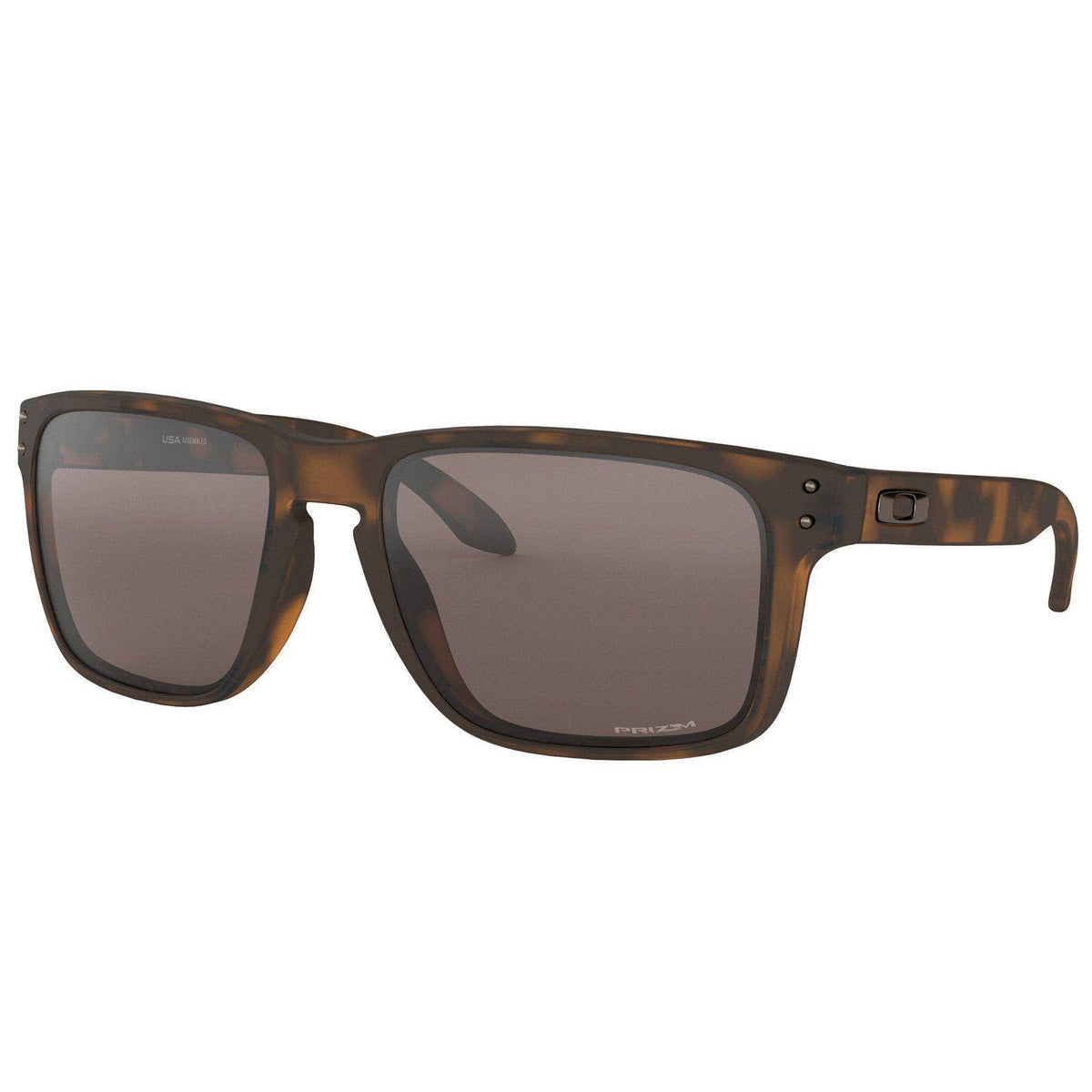 Oakley Holbrook XL Sunglasses - Matte Brown Tortoise - Prizm Black Iridium Square/Rectangular Sunglasses by Oakley O/S (one size)