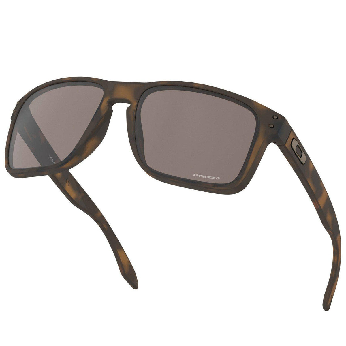 Oakley Holbrook XL Sunglasses - Matte Brown Tortoise - Prizm Black Iridium Square/Rectangular Sunglasses by Oakley O/S (one size)