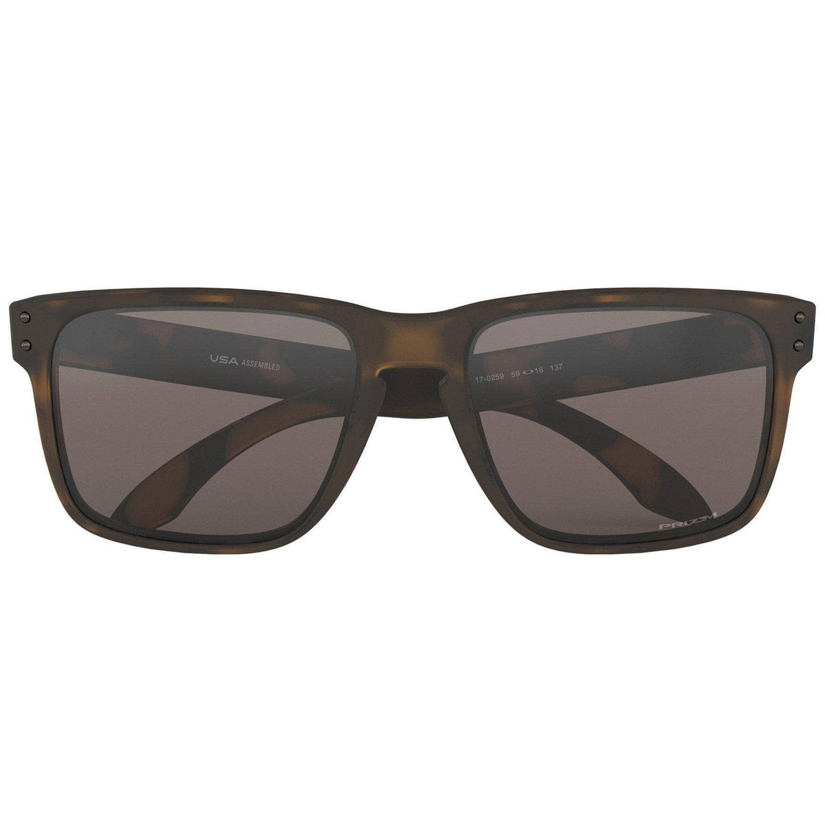 Oakley Holbrook XL Sunglasses - Matte Brown Tortoise - Prizm Black Iridium Square/Rectangular Sunglasses by Oakley O/S (one size)