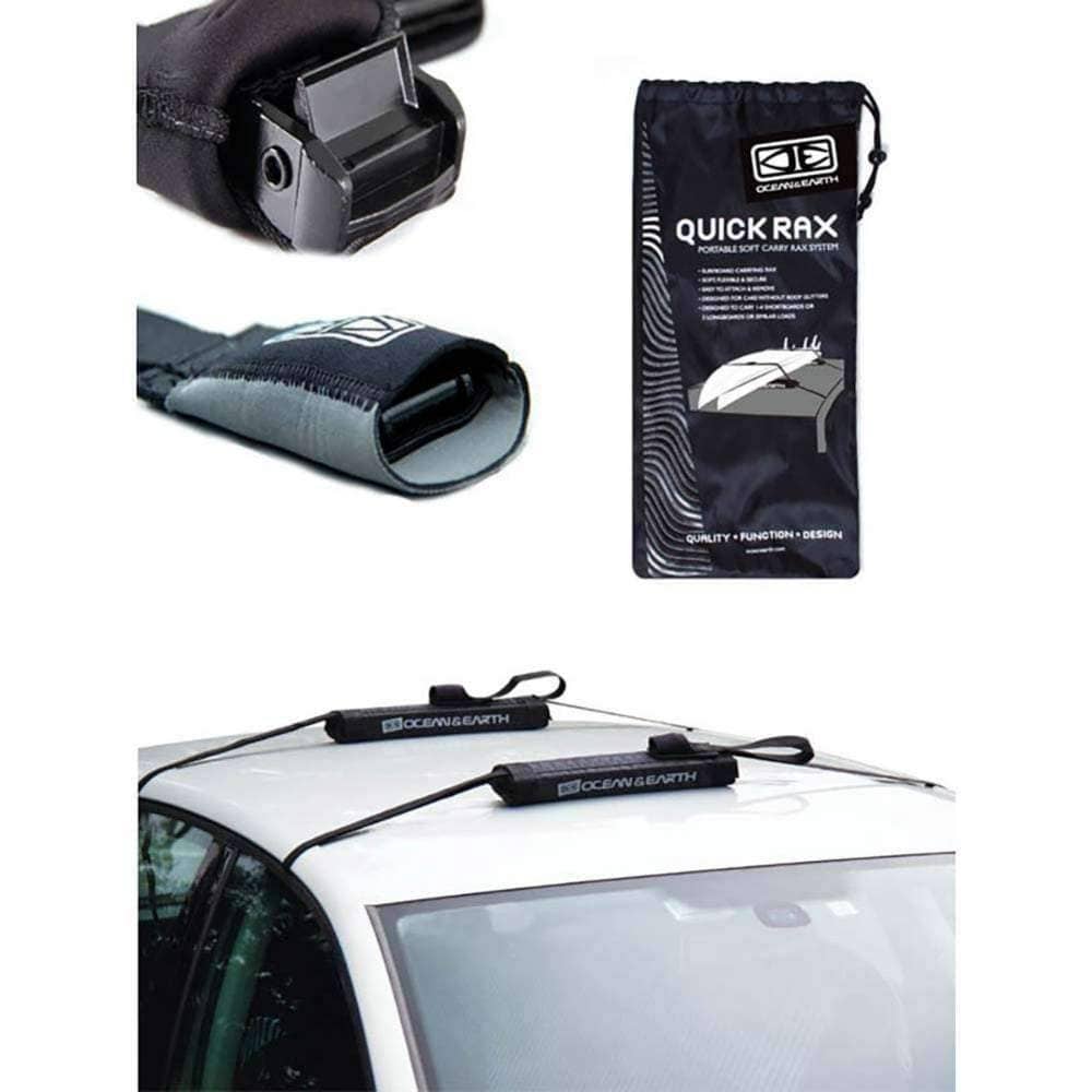 Ocean &amp; Earth Quick Rax Car Rack System Car Soft Roof Racks by Ocean and Earth