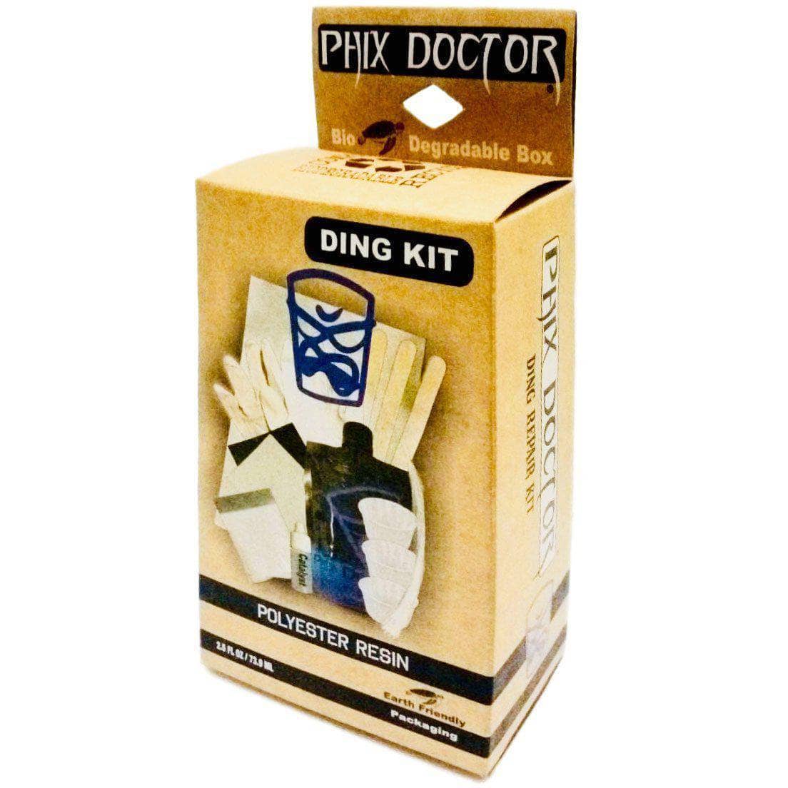 Phix Doctor Poly Repair Kit Small 2.5oz Polyester Resin Surfboard Repair by Phix Doctor