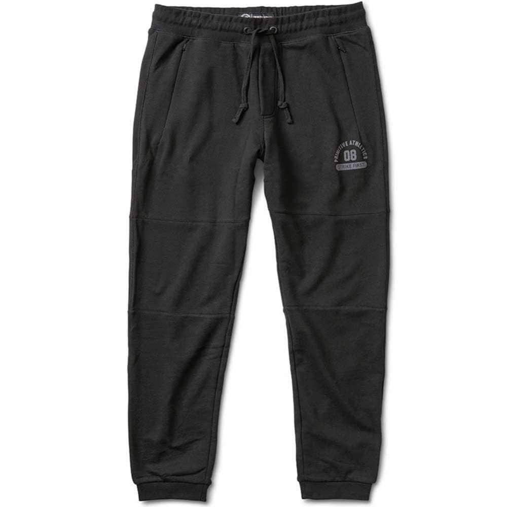 Primitive Apparel 3-Panel Sweatpant in Black Mens Joggers by Primitive