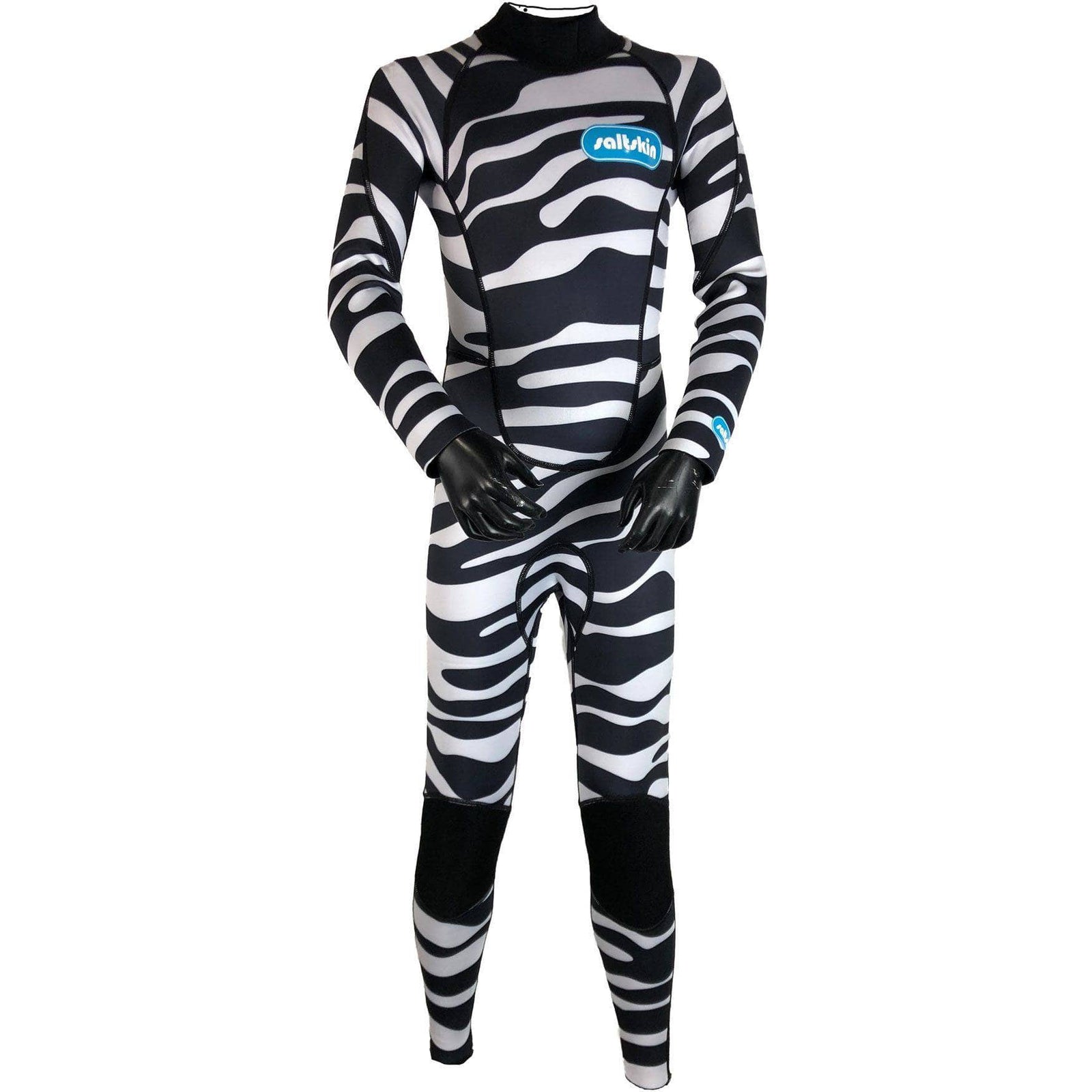 Saltskin Kids Zebra 3mm Full Wetsuit - Zebra Kids Full Length Wetsuit by Saltskin
