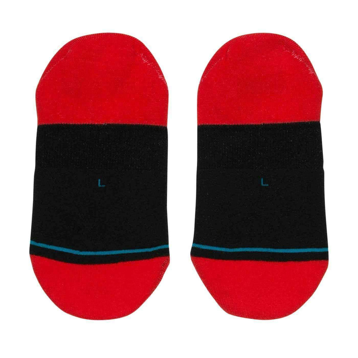 Stance NBA Arena Bulls Invisible Low Socks in Red Mens Low/Ankle Socks by Stance