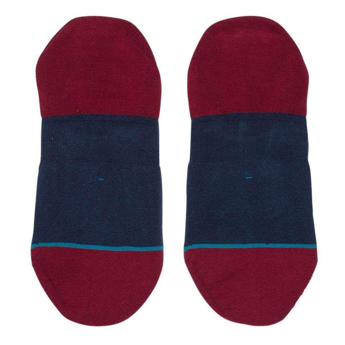 Stance NBA Arena Cavs Invisible Low Socks in Burgundy Mens Low/Ankle Socks by Stance
