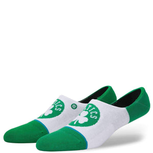 Stance NBA Arena Celtics Invisible Low Socks in Green Mens Low/Ankle Socks by Stance