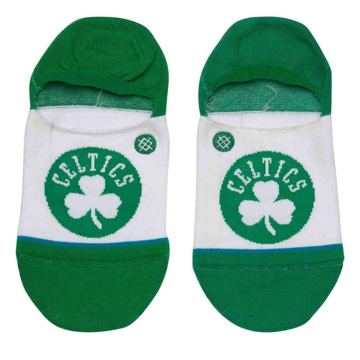 Stance NBA Arena Celtics Invisible Low Socks in Green Mens Low/Ankle Socks by Stance