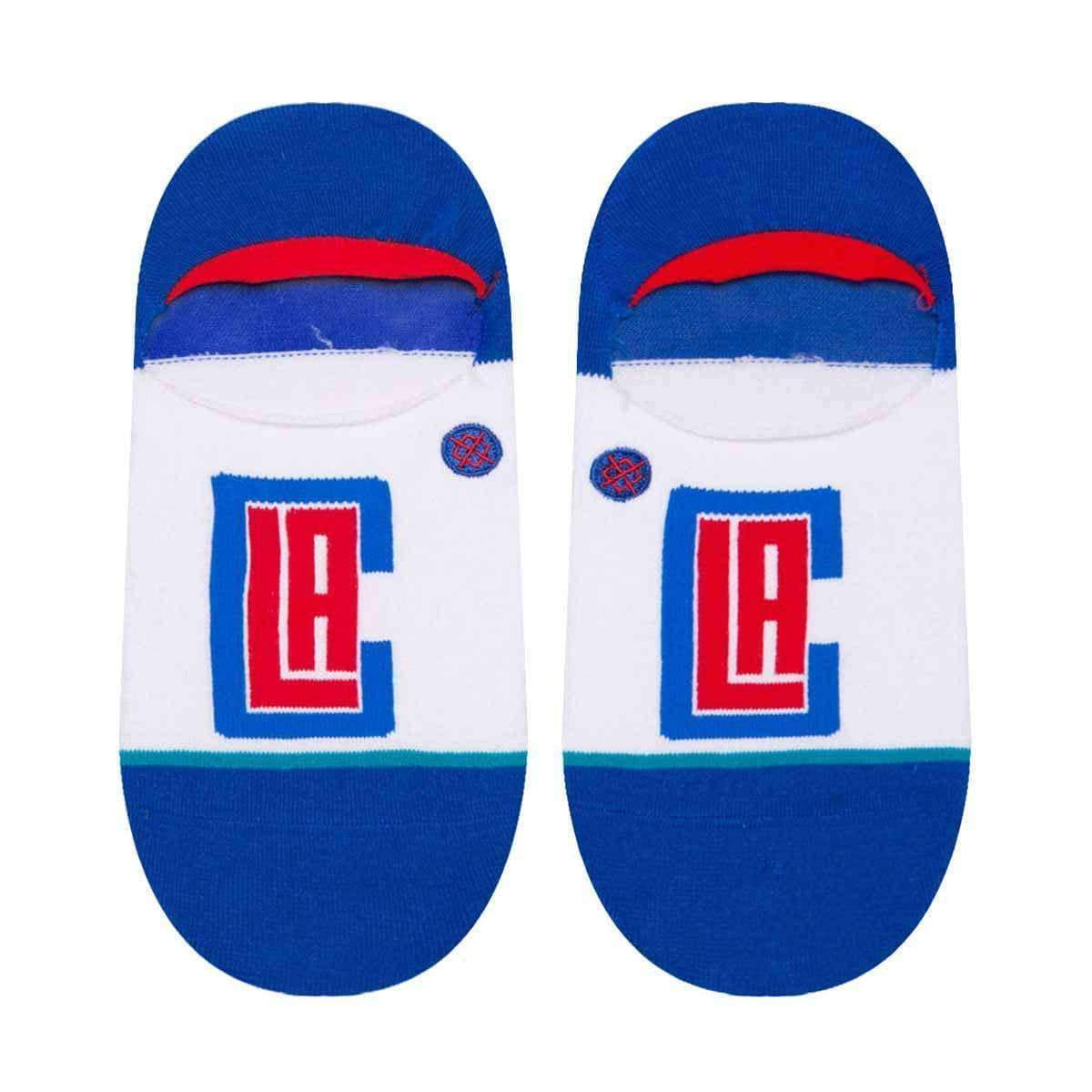 Stance NBA Arena Clipper Invisible Low Socks in White Mens Low/Ankle Socks by Stance