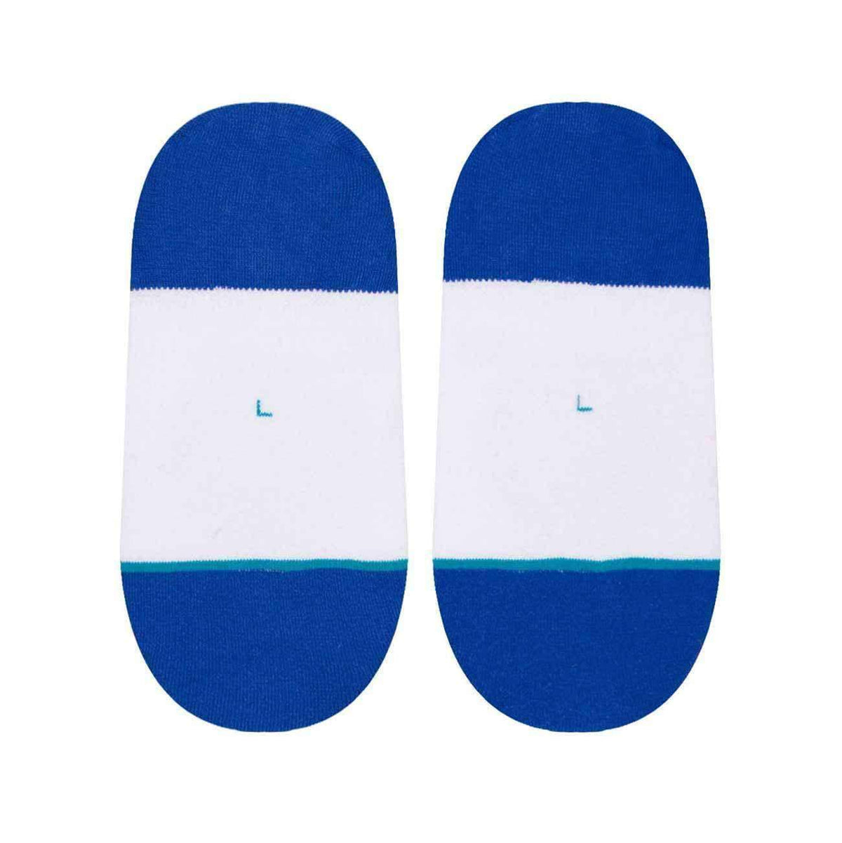 Stance NBA Arena Warriors Invisible Low Socks in White Mens Low/Ankle Socks by Stance